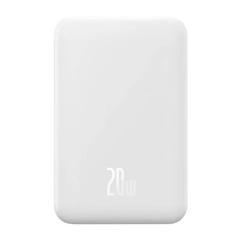 Power Bank Baseus Magnetic Mini Wireless Fast Charge 20W на 20000mAh (PPCX150002) White