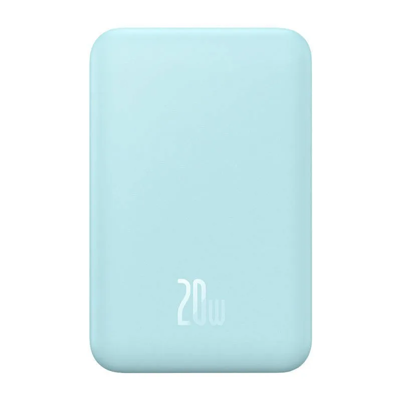 Power Bank Baseus Magnetic Mini Wireless Fast Charge 20W на 20000mAh (PPCX150003) Blue