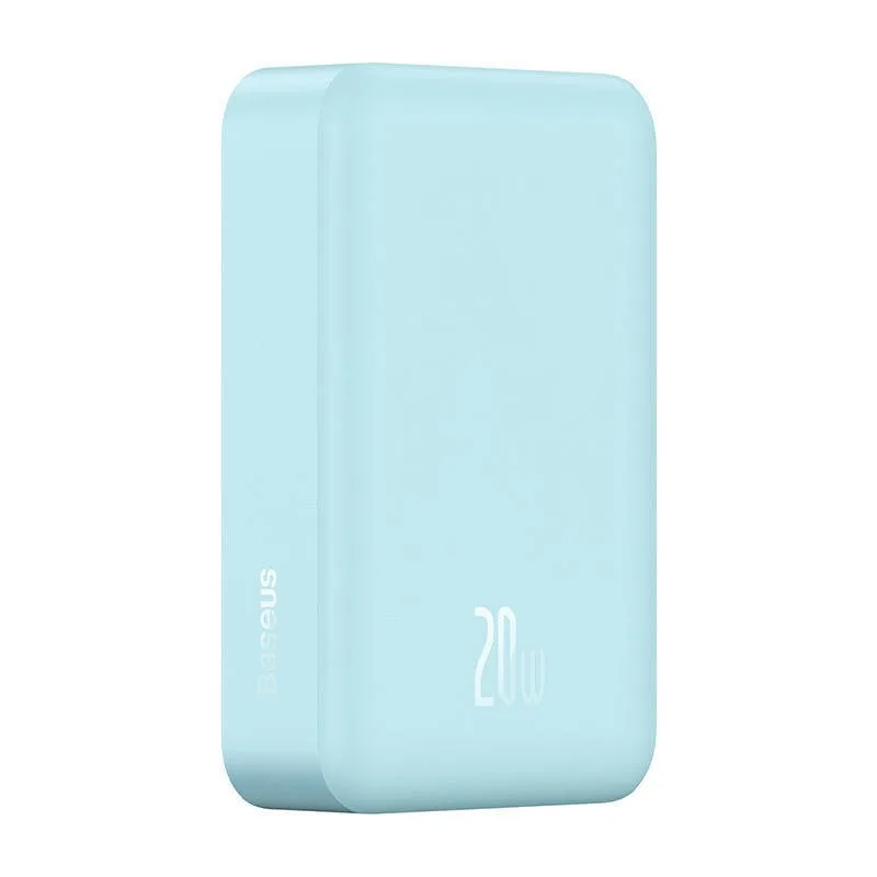 Power Bank Baseus Magnetic Mini Wireless Fast Charge 20W на 20000mAh (PPCX150003) Blue — фото 3