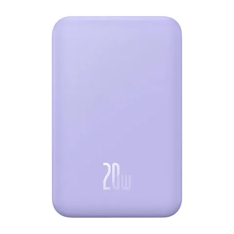Power Bank Baseus Magnetic Mini Wireless Fast Charge 20W на 20000mAh (PPCX150005) Purple
