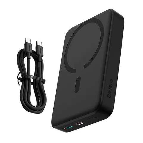 Power Bank Baseus Magnetic Mini Wireless Fast Charge 30W на 10000mAh (PPCX110201) Black