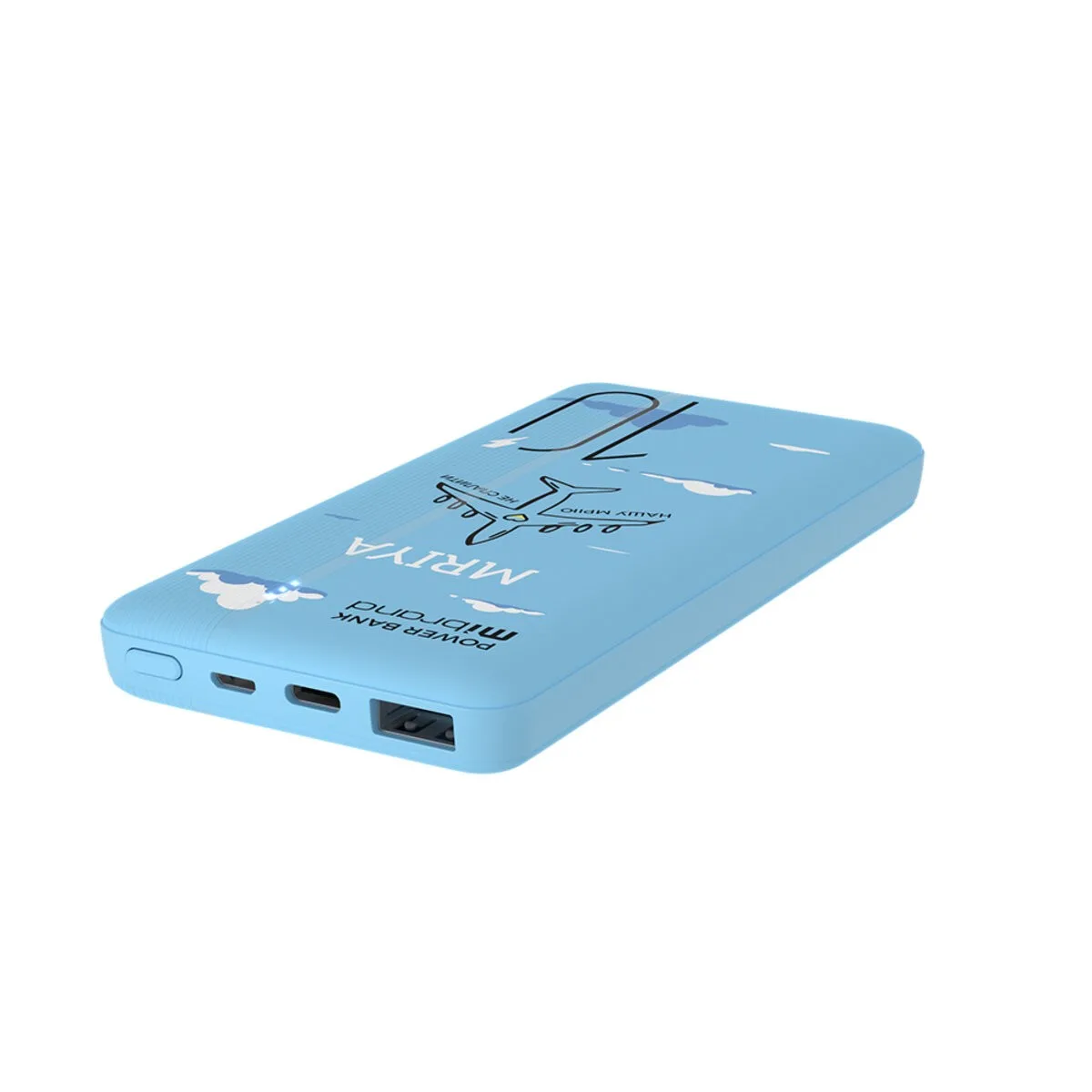 Power Bank Mibrand Mriya 20W на 10000mAh (MI10K/Mriya) Blue — фото 4