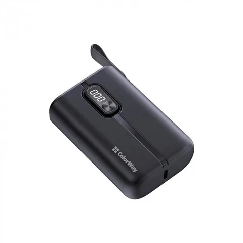 Универсальная мобильная батарея ColorWay Full Power 10000mAh Black (CW-PB100LPK2BK-PDD)