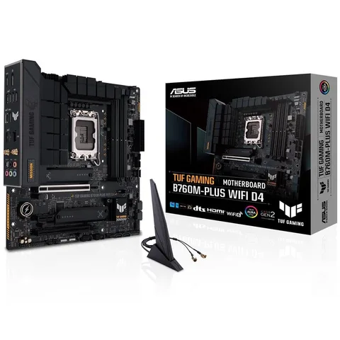 Материнская плата Asus TUF Gaming B760M-Plus WiFi D4 s-1700