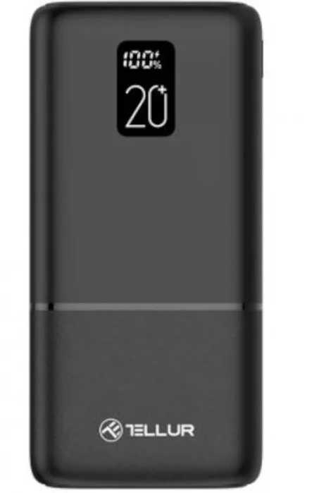 Универсальная мобильная батарея Tellur PD202 Boost Pro 20000mAh Black (TLL158351) — фото 3