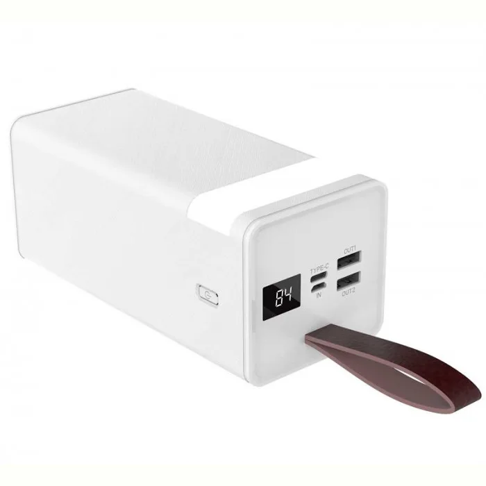 Универсальная мобильная батарея Sinko R5005 QC 50000mAh White (RB5-QC/UA-102891) — фото 2