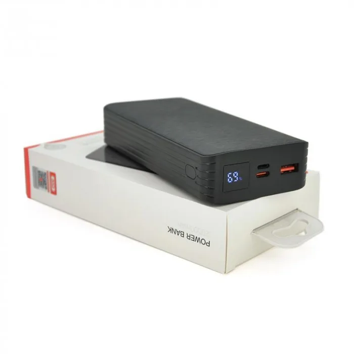 Універсальна мобільна батарея XO-PR144-20000mAh Black (XO-PR144B/29195) — фото 3