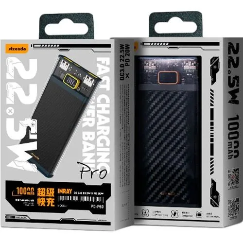 Універсальна мобільна батарея Proda PD-P60 10000mAh Black (PD-P60-BK) — фото 3
