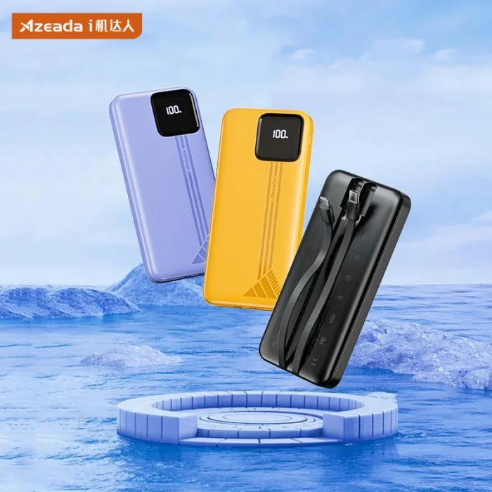Універсальна мобільна батарея Proda Azeada Shilee AZ-P10 10000mAh 22.5W Yellow (PD-AZ-P10-YEL) — фото 6