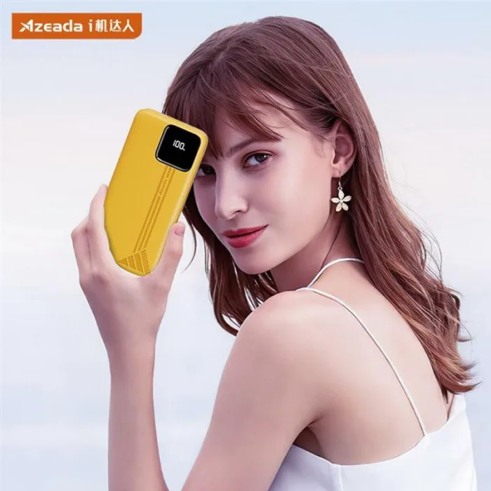 Універсальна мобільна батарея Proda Azeada Shilee AZ-P10 10000mAh 22.5W Yellow (PD-AZ-P10-YEL) — фото 8