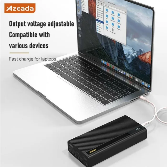 Універсальна мобільна батарея Proda PD-P106 30000mAh Black (PD-P106-BK) — фото 3