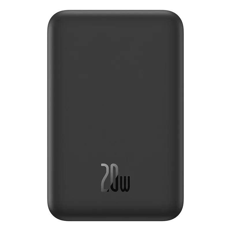 Power Bank OS-Baseus Magnetic Mini Wireless Fast Charge Power Bank 5000mAh 20W з кабелем (P10022107113-00) Cluster Black — фото 4