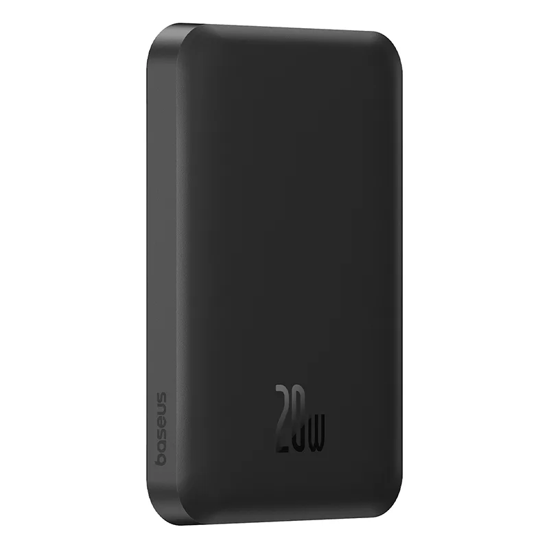 Power Bank OS-Baseus Magnetic Mini Wireless Fast Charge Power Bank 5000mAh 20W з кабелем (P10022107113-00) Cluster Black — фото 7