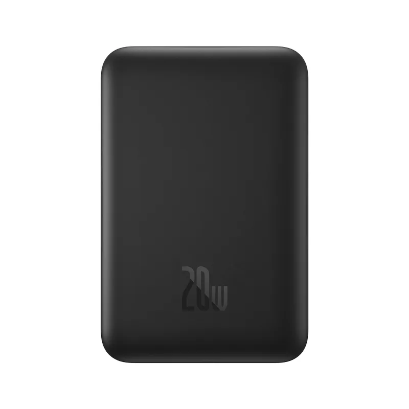 Power Bank OS-Baseus Magnetic Mini Air Wireless Fast Charge Power Bank 10000mAh 20W з кабелем (P10059001113-00) Cluster Black — фото 4