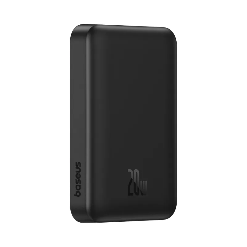 Power Bank OS-Baseus Magnetic Mini Air Wireless Fast Charge Power Bank 10000mAh 20W з кабелем (P10059001113-00) Cluster Black — фото 7