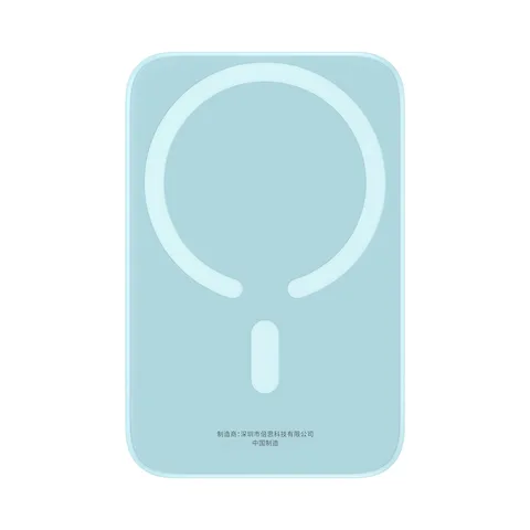Power Bank OS-Baseus Magnetic Mini Air Wireless Fast Charge Power Bank 6000mAh 20W з кабелем (P10059002313-00) Galaxy Blue