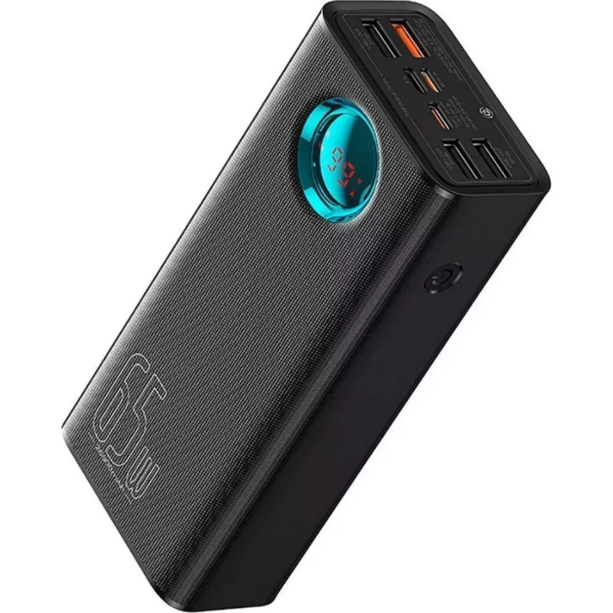 Power Bank Baseus Amblight Digital Display Fast Charge Power Bank 26800mAh (P10022402113-00) Cluster Black — фото 3