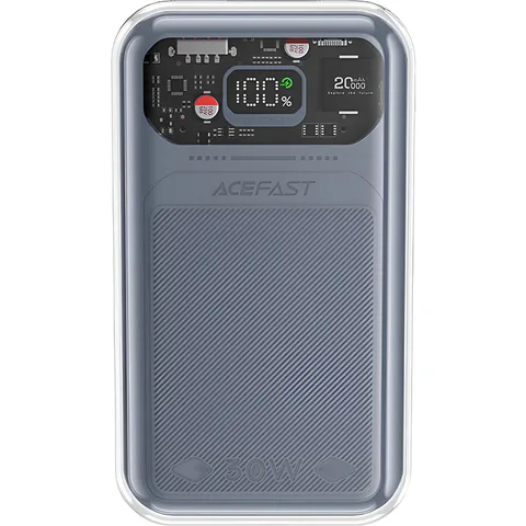 Power Bank Acefast M2 Exploration 30W 20000mAh (6974316282068) Mica Gray