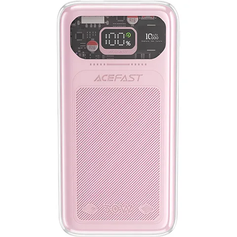 Power Bank Acefast M1 Exploration 30W 10000mAh (6974316282006) Cherry Blossom