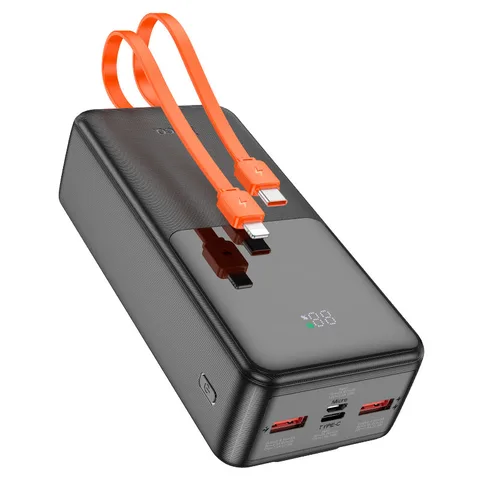 Power Bank Hoco J119B Sharp 22.5W+PD20 30000mAh (6942007606134) Black