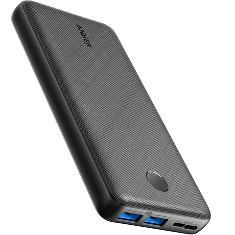 Power Bank Anker 325 Powerbank 20000mAh (PowerCore 20K) A1268 Black