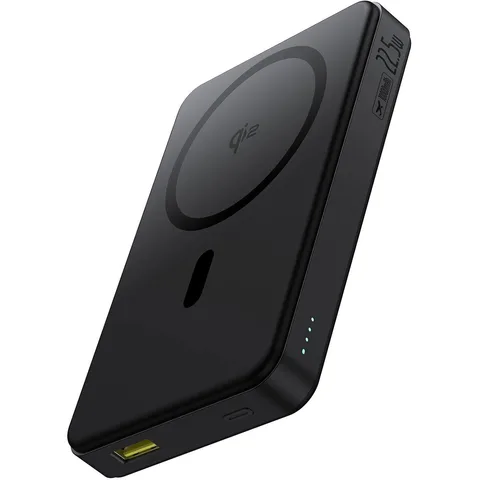 Power Bank Baseus Airpow II Qi2 Magnetic Power Bank 10000mAh 22.5W з кабелем (P10080000123-00) Cosmic Black