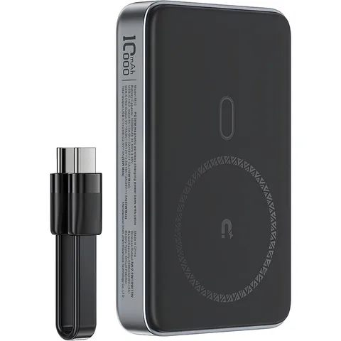 Power Bank Acefast M10 PD30W Magnetic Fast Wireless Charge 10000mAh (6974316283300) Black