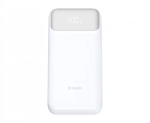 Power Bank D-Link 20000mAh PD 3.0 QC 3.0 65W White (DPP-201)