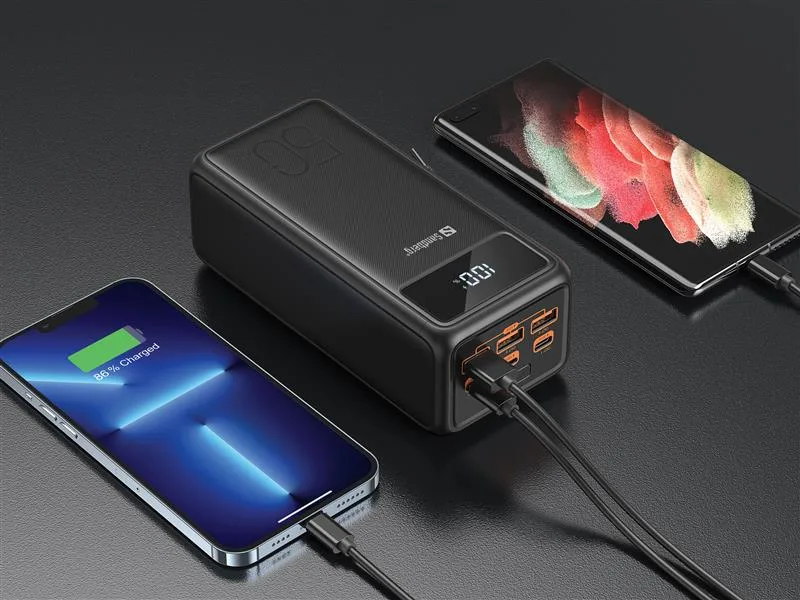 Power Bank Sandberg Powerbank 50000mAh USB-C PD 130W Black (420-75) — фото 4