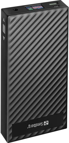 Power Bank Sandberg AlwaysOn Powerbank 30000mAh DC+PD 120W Black (420-88)
