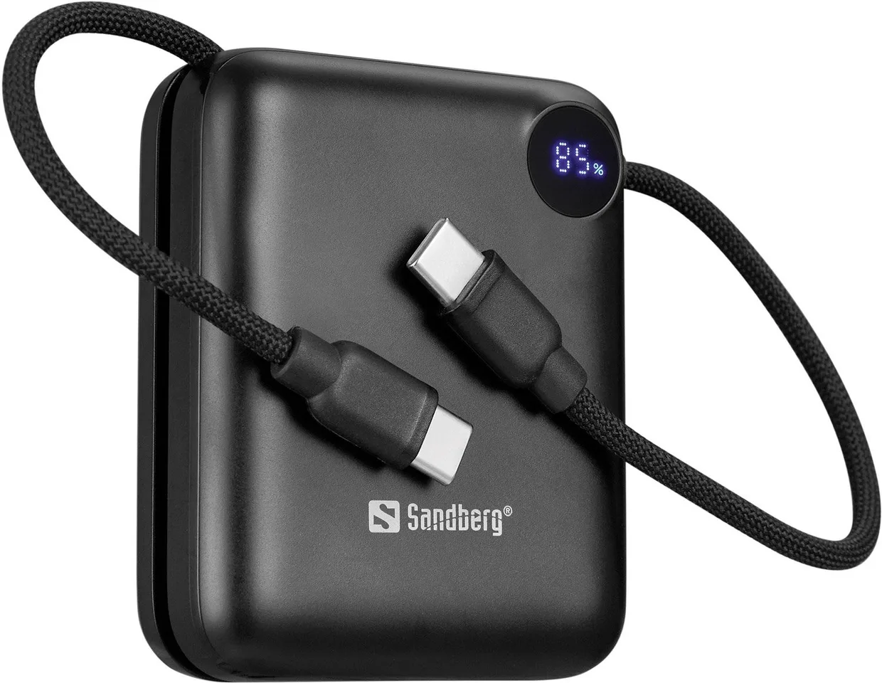 Power Bank Sandberg 10000mAh 20W Black (421-26) — фото 2
