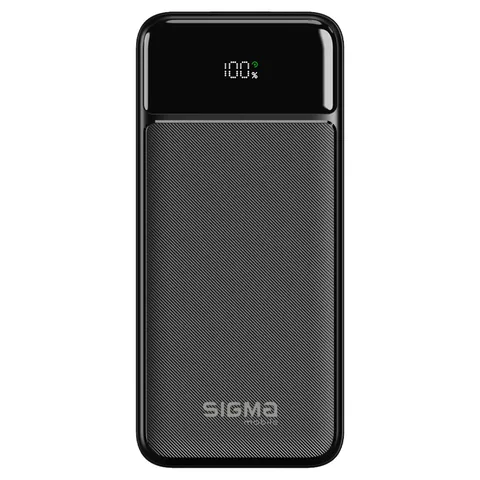 Power Bank Sigma mobile X-Power SI20A4QL 20000mAh Black (4827798799710)