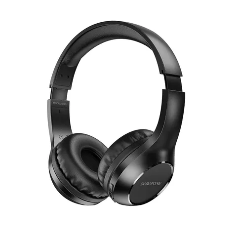 Наушники BOROFONE BO12 Power BT headset Black (BO12B)