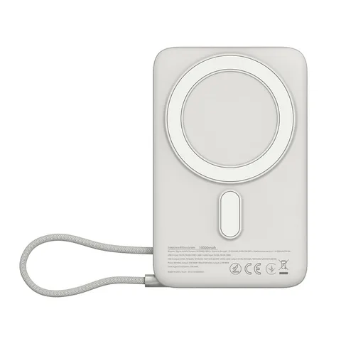 Power Bank Sigma mobile X-power SI10A8QL-MAG 10000mAh Silver (SI10A8QL-MAG)