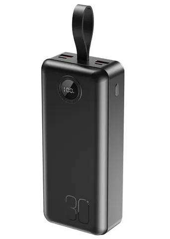 Power Bank XO PR240 30000mAh PD20W + QC22.5W Black (PR240.black)
