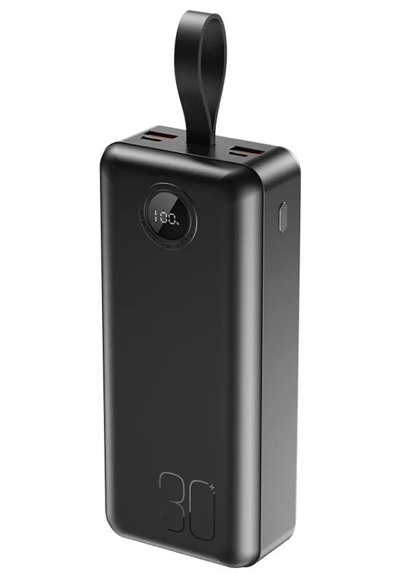 Power Bank XO PR240 30000mAh PD20W + QC22.5W Black (PR240.black)