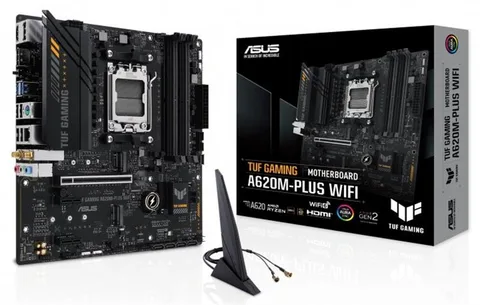 Материнская плата Asus TUF Gaming A620M-Plus WiFi s-AM5