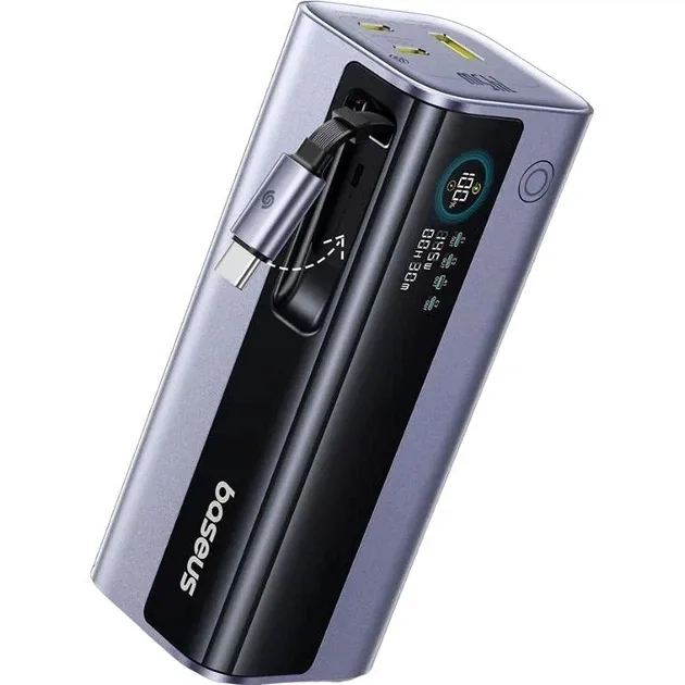 Powerbank Baseus EnerGeek GR11 20000mAh 145W (E0027B01) Space Grey — фото 3