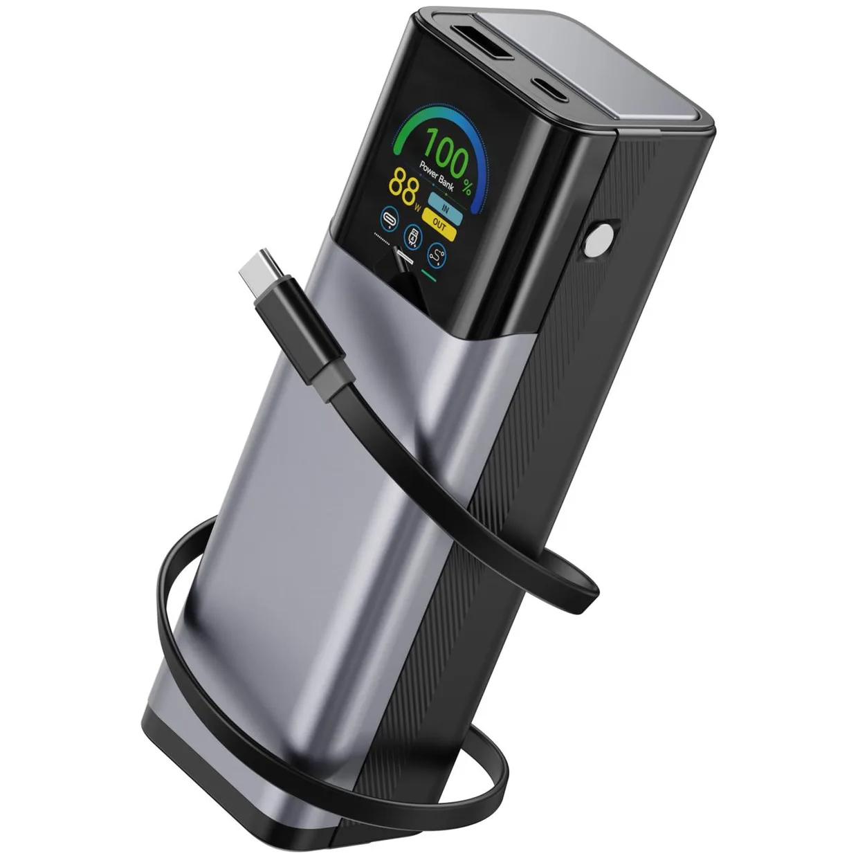 Powerbank iBattery YT-2291 27000mAh 145W Grey