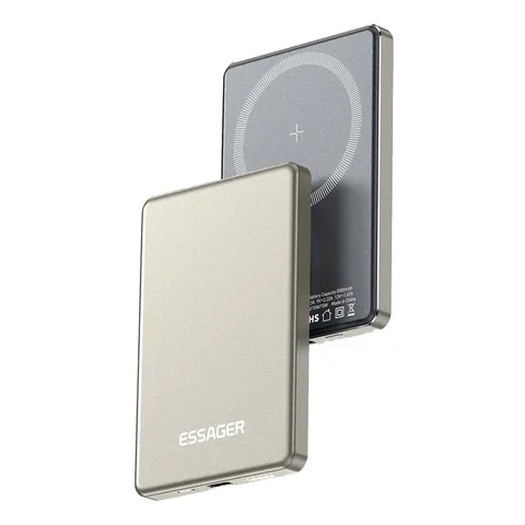 Power Bank Essager Cross-Border 5000mAh 20W Magsafe/PD/QC3.0 Grey (EDY5K-YJ0A-Z)