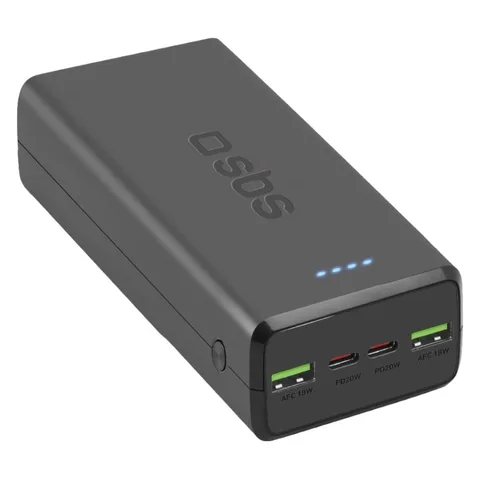 Power Bank SBS 30000 mAh 20W Black (TTBB30000PD20K)