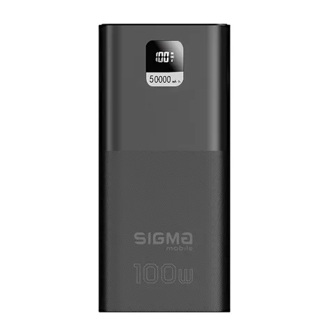 Power Bank Sigma mobile X-Power SI50A6QLX 50000mAh 100W Black (4827798741313)