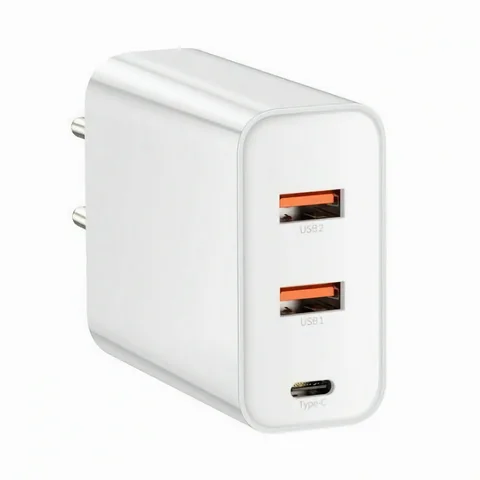 Мережевий зарядний пристрій Baseus Speed ​​PPS 60W 5A 2USB + Type-C (CCFS-G02) White