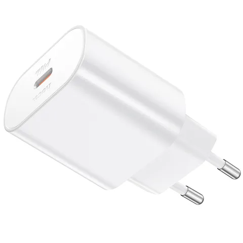 Мережевий зарядний пристрій Hoco N22 Jetta PD25W charger White