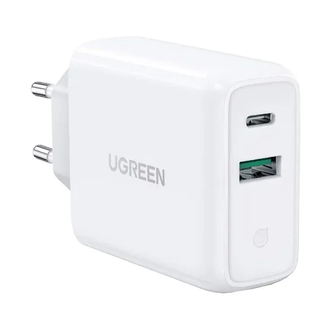 Мережевий зарядний пристрій Ugreen CD170 36W USB + Type-C Charger