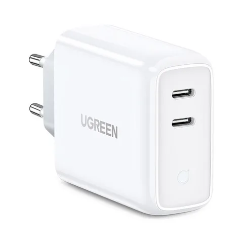 Мережевий зарядний пристрій Ugreen CD199 36W 2xType-C PD Fast Charger