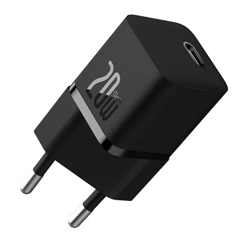 Мережевий зарядний пристрій Baseus GaN5 Fast Charger (mini) 1C на 20W (CCGN050101) Black
