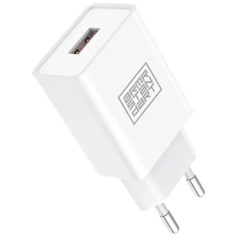 Сетевое зарядное устройство Armorstandart AR02 USB-A 3.1A (ARM59714) White