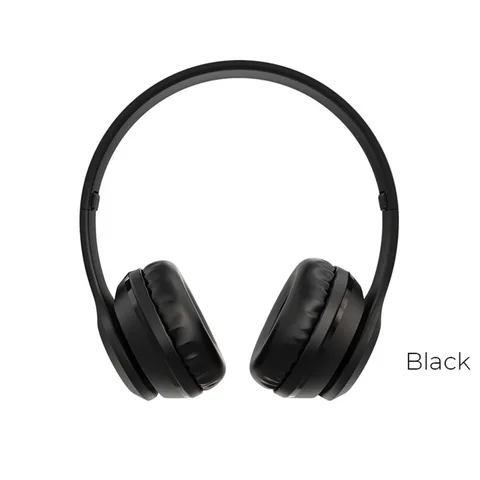 Наушники BOROFONE BO4 Charming rhyme wireless headphones Black (BO4B)