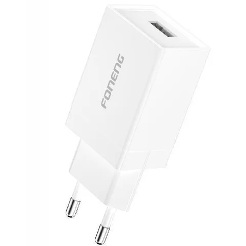 Сетевое зарядное устройство FONENG K210 USB-A Charger (K210-CH) White